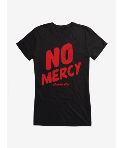 Cobra Kai No Mercy Junior Girls Cotton T-Shirt