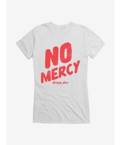 Cobra Kai No Mercy Junior Girls Cotton T-Shirt