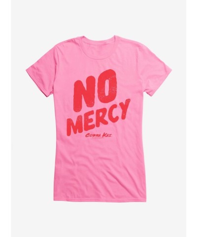 Cobra Kai No Mercy Junior Girls Cotton T-Shirt