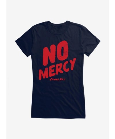 Cobra Kai No Mercy Junior Girls Cotton T-Shirt