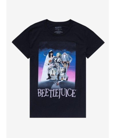 Beetlejuice Movie Poster Tee for Girls