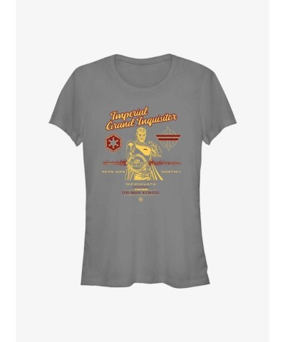 Obi-Wan Kenobi Charcoal Grey Force Seeker Tee for Girls