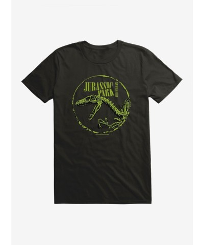 Jurassic Park Dinosaur T-Shirt for Men in Lightweight Cotton
