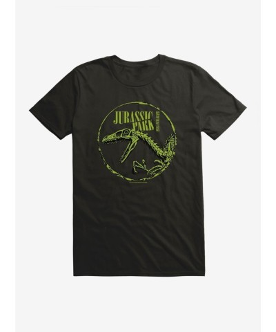 Jurassic Park Dinosaur T-Shirt for Men in Lightweight Cotton