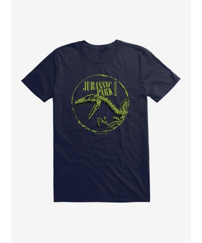 Jurassic Park Dinosaur T-Shirt for Men in Lightweight Cotton