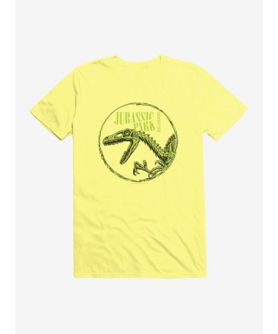 Jurassic Park Dinosaur T-Shirt for Men in Lightweight Cotton