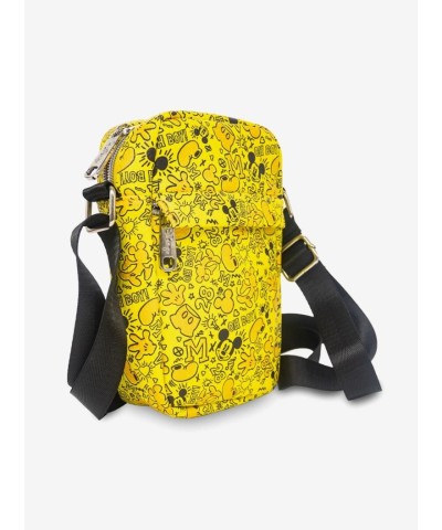 Disney Mickey Mouse Doodle Crossbody Bag for Women