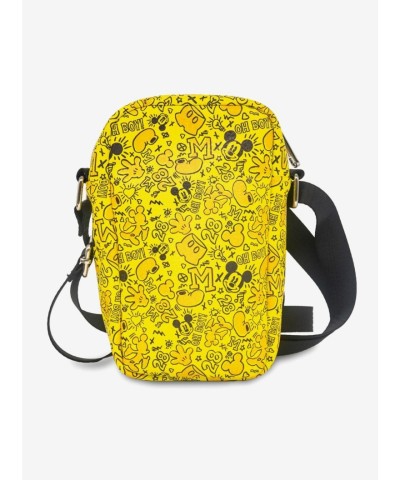 Disney Mickey Mouse Doodle Crossbody Bag for Women