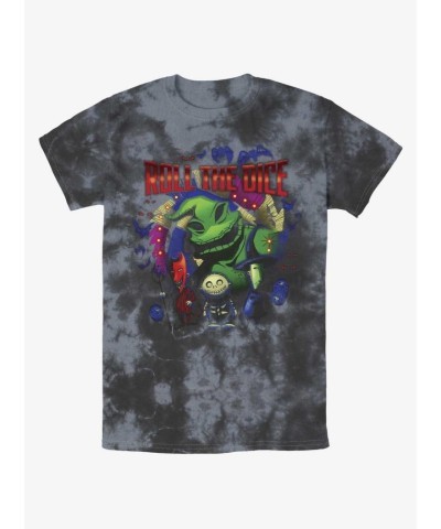 Disney Nightmare Before Christmas Oogie Boogie Tie-Dye T-Shirt - Multi Colors