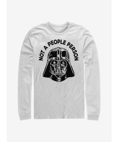 Star Wars Character Adult Long-Sleeve T-Shirt - White Cotton
