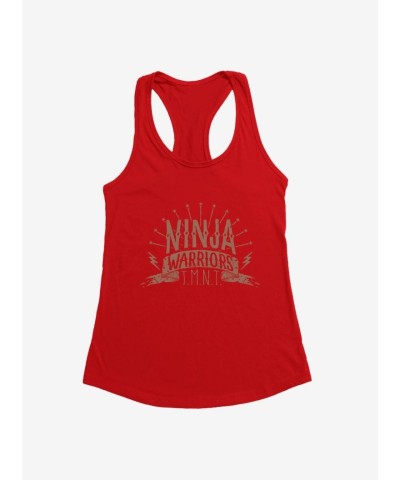 Teenage Mutant Ninja Turtles Girls Warrior Red Tank Top