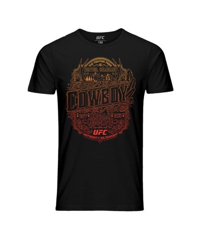 Men's Official UFC Donald "Cowboy" Cerrone Retirement T-Shirt - Black