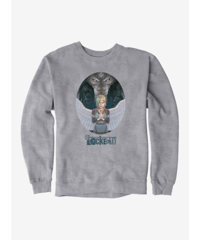 Locke and Key Men's Kinsey Shadows Heavyweight Fleece Sweatshirt