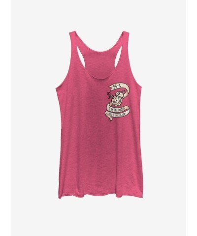 Star Wars BB-8 Girls Tank Top - Fun PINK Junior Size