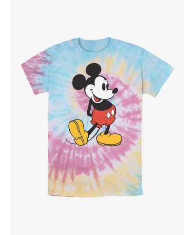 Disney Classic Mickey Tie-Dye T-Shirt for Men - Multi Colors