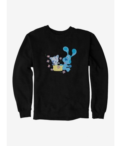 Blue's Clues Men's Periwinkle Surprise Fleece Sweatshirt