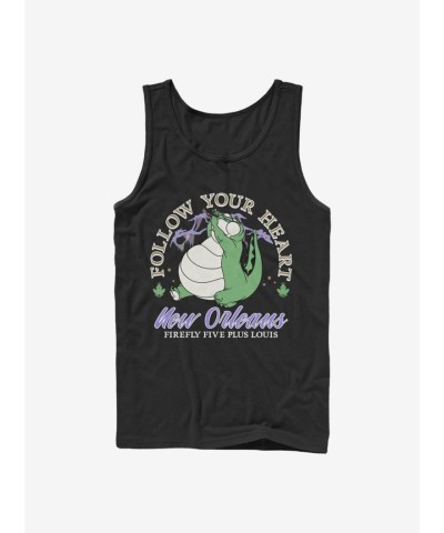 Disney Firefly Five Tank Top for Men - The Princess and The Frog, Black