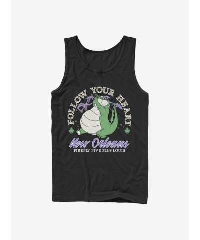 Disney Firefly Five Tank Top for Men - The Princess and The Frog, Black