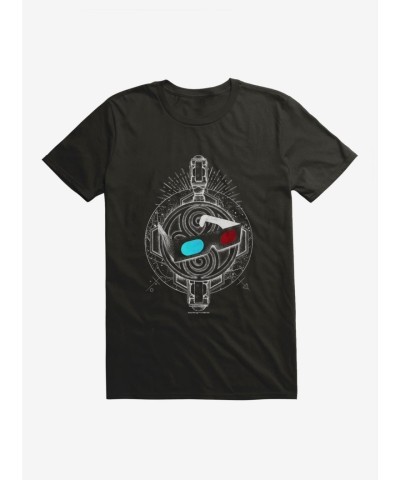 Doctor Who Tenth Doctor 3D Glasses Unisex T-Shirt