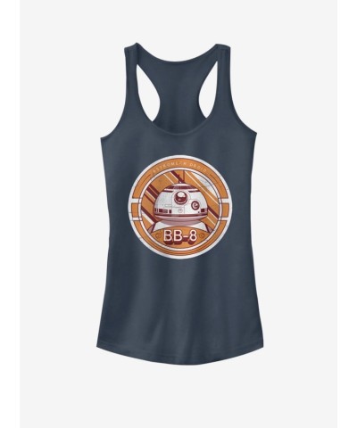 Star Wars Blue BB-8 Junior Tank Top for Girls