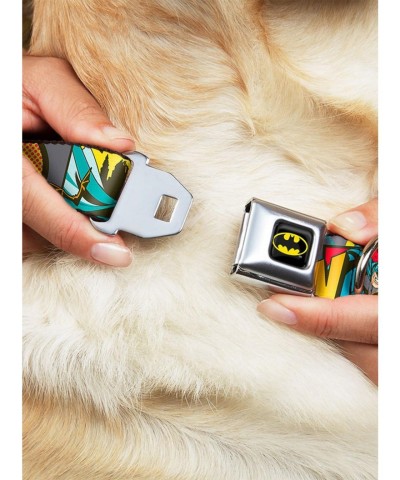 DC Comics Justice League Batman Dark Knight Seatbelt Inspired Pet Collar