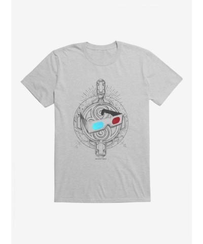 Doctor Who Tenth Doctor 3D Glasses Unisex T-Shirt