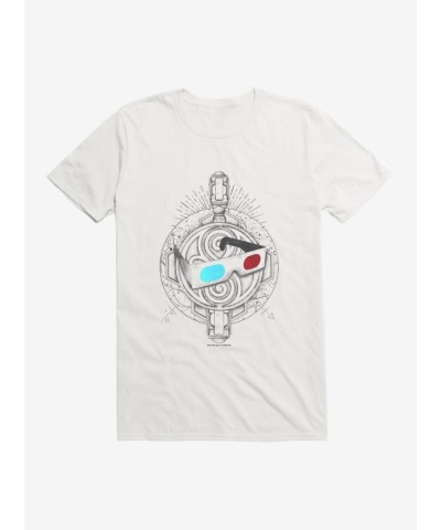 Doctor Who Tenth Doctor 3D Glasses Unisex T-Shirt