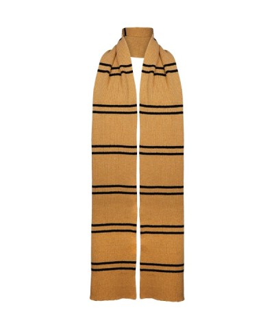 Authentic Hufflepuff Scarf by Lochaven - Unisex Wizarding World Accessory