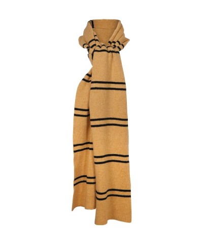 Authentic Hufflepuff Scarf by Lochaven - Unisex Wizarding World Accessory