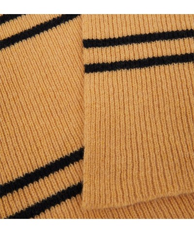 Authentic Hufflepuff Scarf by Lochaven - Unisex Wizarding World Accessory