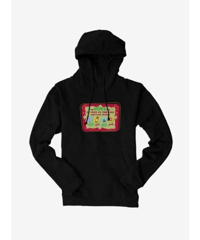 Elf Food Groups Art Unisex Hoodie