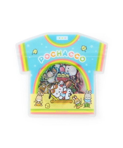 Pochacco Summer Fun 24-Piece Mini Sticker Pack