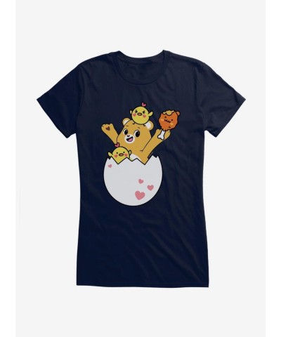 Care Bears Tenderheart Hatching Lunch T-Shirt for Girls