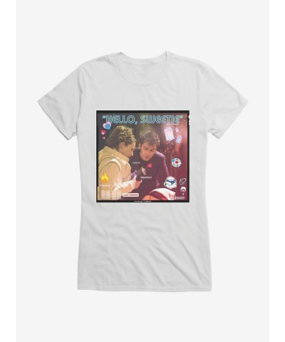 Doctor Who Tenth Doctor Sweetie Themed Girls T-Shirt