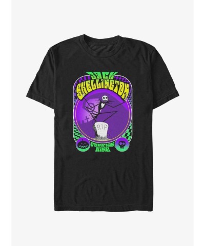 Disney Jack Skellington The Nightmare Before Christmas Unisex T-Shirt - Black