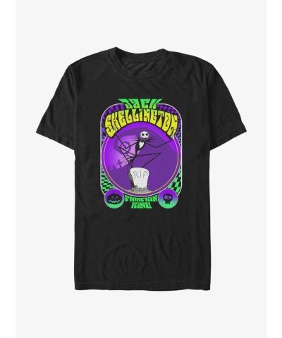 Disney Jack Skellington The Nightmare Before Christmas Unisex T-Shirt - Black