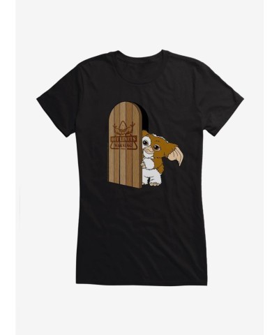 Gremlins Gizmo Off-Limit Door Graphic Tee for Girls