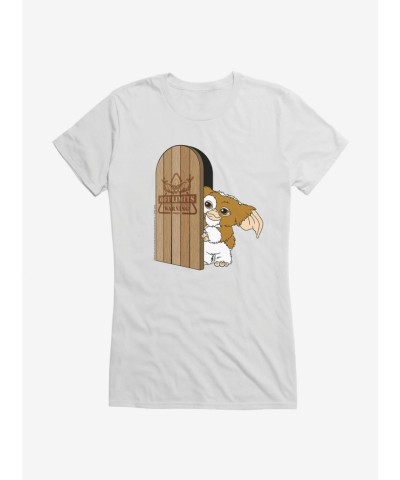 Gremlins Gizmo Off-Limit Door Graphic Tee for Girls