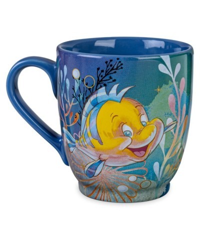 Sebastian and Flounder Ceramic Mug - The Little Mermaid Classic Collection