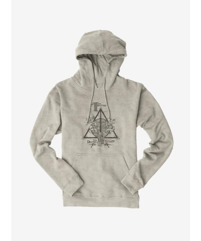 Harry Potter Deathly Hallows Three Brothers Unisex Hoodie