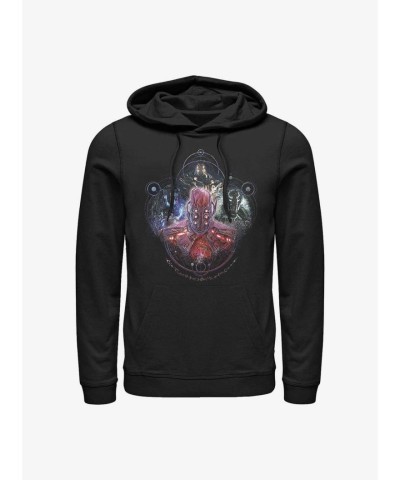 Marvel Eternals Celestial-themed Unisex Hoodie - Black