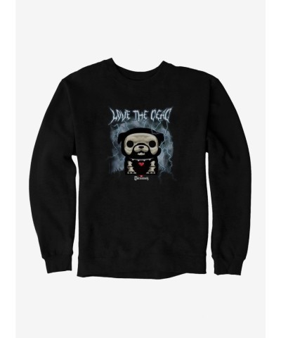 Skelanimals Maxx Unisex Dead Love Sweatshirt - Black