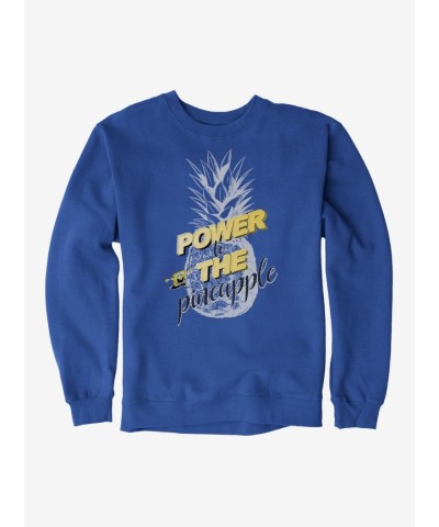 SpongeBob SquarePants Power to the Pineapple Men's Heavyweight Fleece Sweatshirt