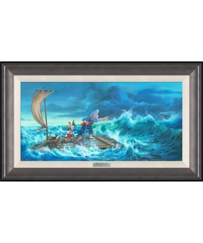Pinocchio and Friends No Escape Framed Canvas - Limited Edition by Michael Humphries