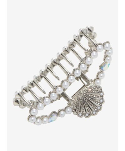 Disney Little Mermaid Pearl Shell Claw Clip for Girls