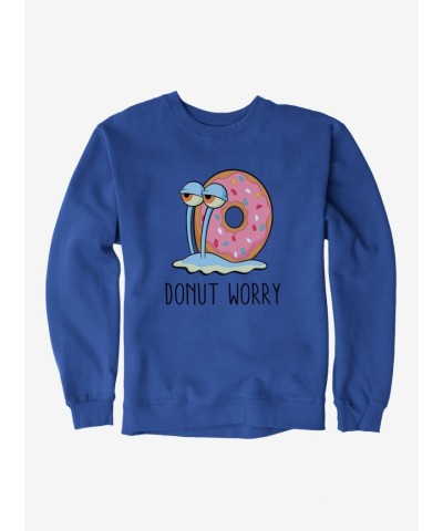 SpongeBob SquarePants Gary Donut Worry Unisex Sweatshirt