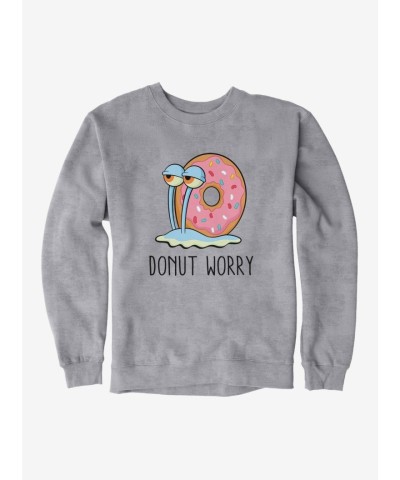 SpongeBob SquarePants Gary Donut Worry Unisex Sweatshirt