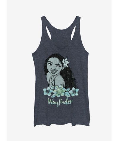 Disney Moana Wayfinding Tank Top for Girls - Blue
