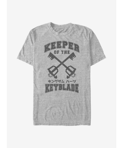 Disney Kingdom Hearts Keyblade Guardian T-Shirt - Men's Grey