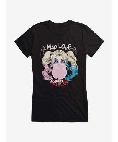 Batman and Harley Quinn Mad Love Graphic Tee for Girls